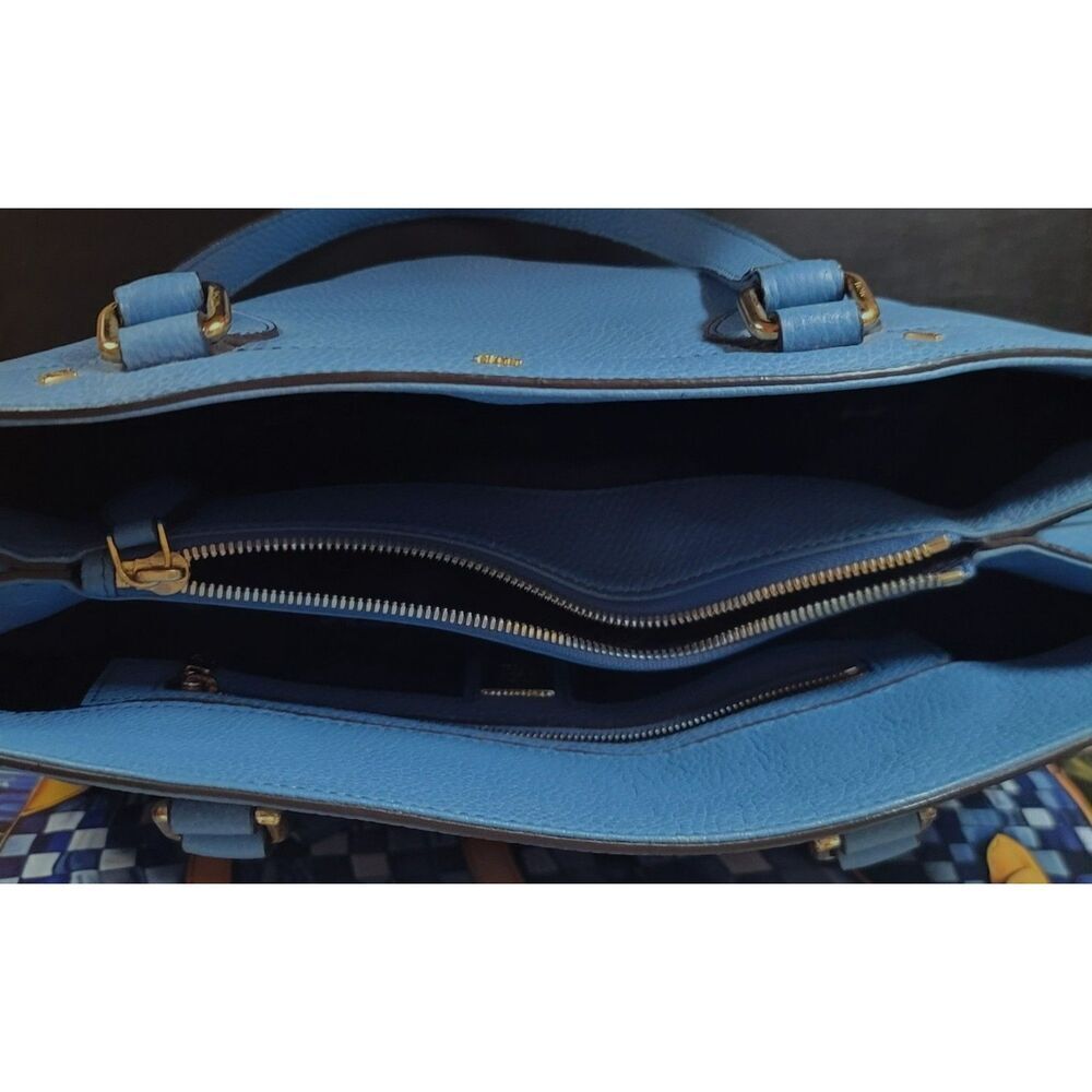 MCM - Large Pebbled Leather Shoulder Bag - Picture 8 of 14